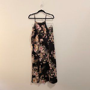 Maeve floral skirt and crop top set from Anthropologie